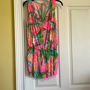 lilly romper. sleeveless. size M.